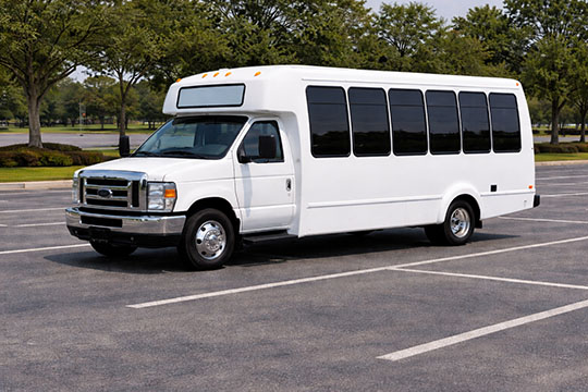 20-passenger minibus available for charter in Pompano Beach, FL