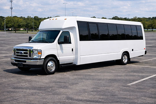 25-passenger minibus available for charter in Pompano Beach, FL